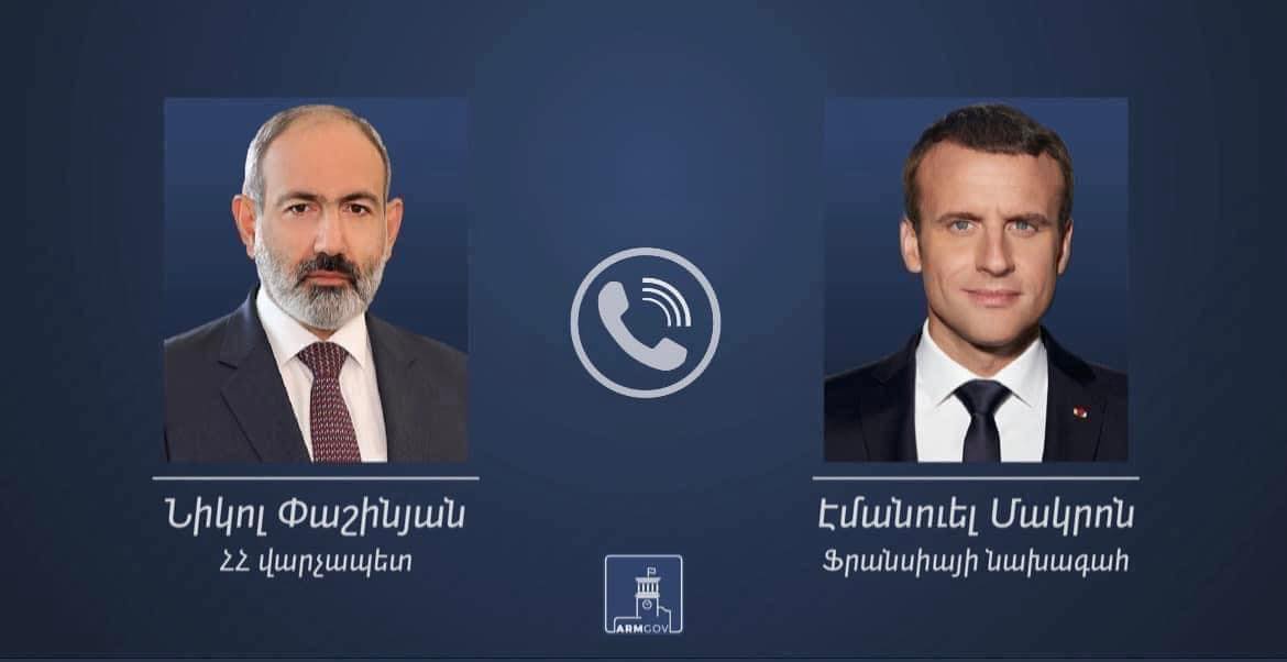 Նիկոլ Փաշինյանը և Էմանուել Մակրոնն անդրադարձել են այսօր նախատեսվող ՄԱԿ ԱԽ-ի հրատապ նիստին