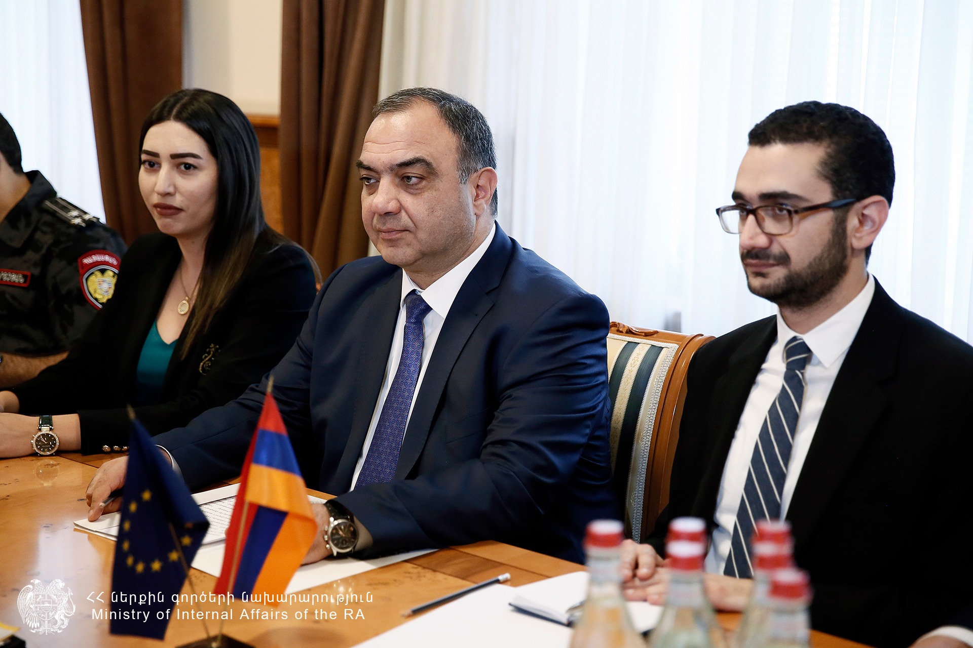ՆԳ նախարարն ընդունել է ԵՄ պատվիրակության նորանշանակ ղեկավարին
