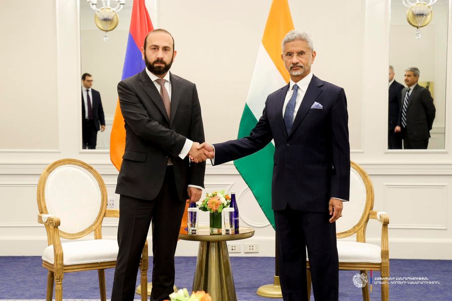 Քննարկվել են Հարավային Կովկասում անվտանգությանն ու կայունությանն առնչվող հարցեր. Հայաստանի և Հնդկաստանի ԱԳ նախարարների հանդիպումը