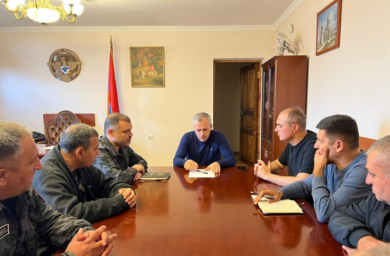 Սամվել Շահրամանյանը ՆԳՆ ղեկավար կազմի հետ անցկացրել է աշխատանքային խորհրդակցություն