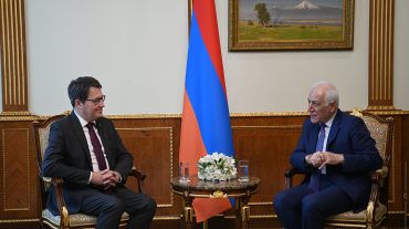 Նախագահ Վահագն Խաչատուրյանն ընդունել է Միջուկային հետազոտությունների Եվրոպական կազմակերպության ներկայացուցիչ Քրիստոֆ Շաֆերին