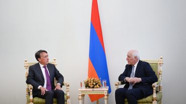 Նախագահ Վահագն Խաչատուրյանին իր հավատարմագրերն է հանձնել Բելգիայի նորանշանակ դեսպանը