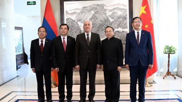 Նախագահ Վահագն Խաչատուրյանն այցելել է Հայաստանում Չինաստանի դեսպանատուն