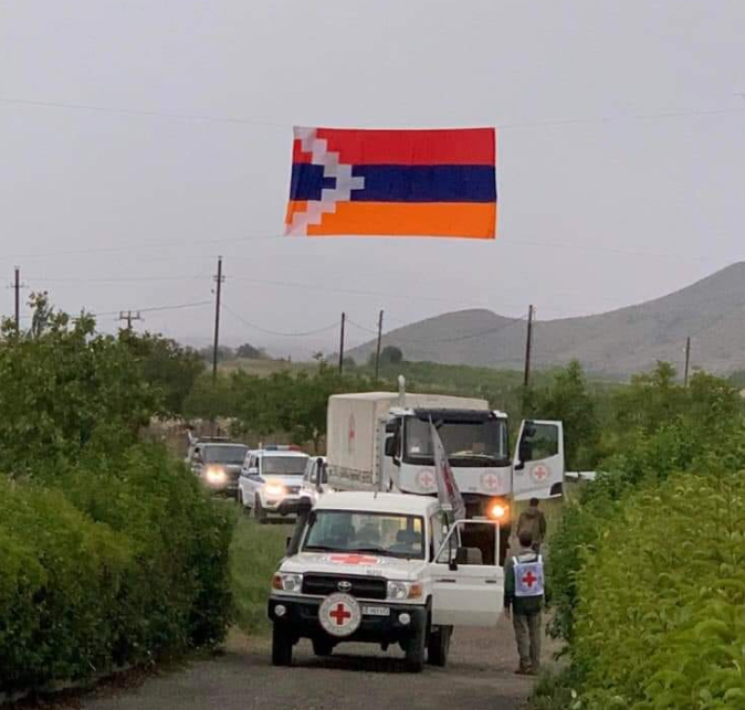 Կարմիր խաչի միջազգային կազմակերպության մեքենաները Աղդամով մտել են Ասկերան