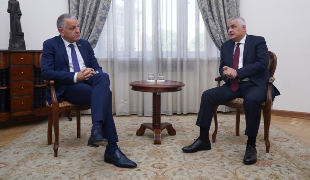 Մհեր Գրիգորյանն ընդունել է Հայաստանում Եվրոպական միության պատվիրակության նորանշանակ ղեկավարին