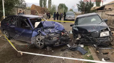 Մեծ Մասրիկ գյուղում բախվել են Mercedes-ն ու Opel-ը. կան վիրավորներ