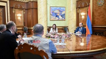 Վարչապետի աշխատակազմի ղեկավարն ընդունել է ԱՄՆ ՄԶԳ պատվիրակությանը
