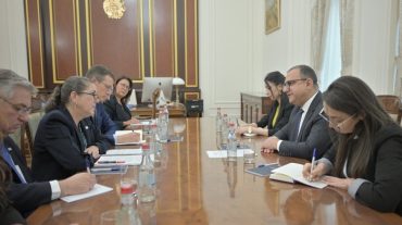 Փոխվարչապետ Խաչատրյանը ԱՄՆ ՄԶԳ Եվրոպայի և Եվրասիայի բյուրոյի ղեկավարին է ներկայացրել ԼՂ բնակչության բռնի տեղահանման հետևանքով ստեղծված իրավիճակը