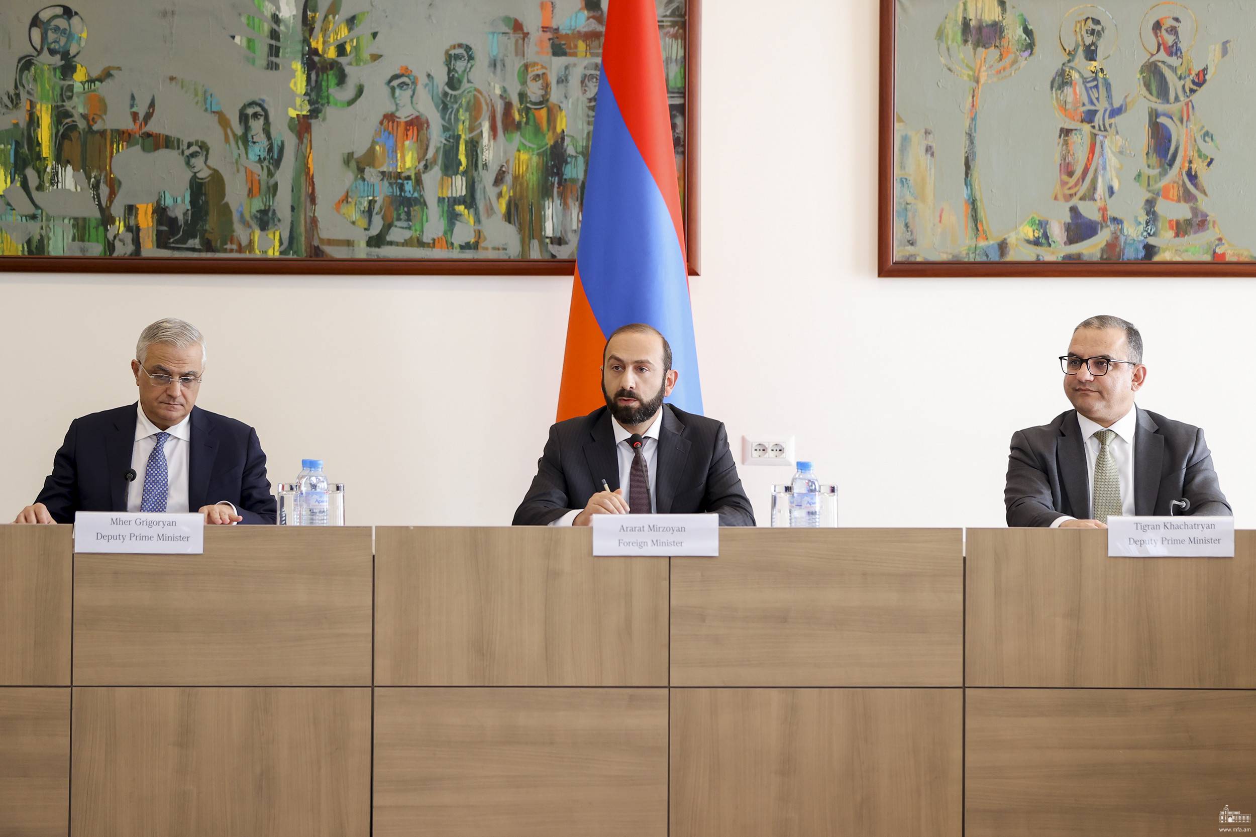Արարատ Միրզոյանը դիվանագետներին է ներկայացրել ԼՂ ժողովրդի նկատմամբ Ադրբեջանի հայատյաց քաղաքականության հետևանքները