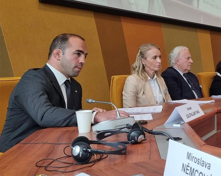 Ես Հայաստանից եմ, և հիմա իմ երկրում պատերազմ է. Արսեն Ջուլֆալակյանի ազդեցիկ ելույթը ՄՕԿ-ում