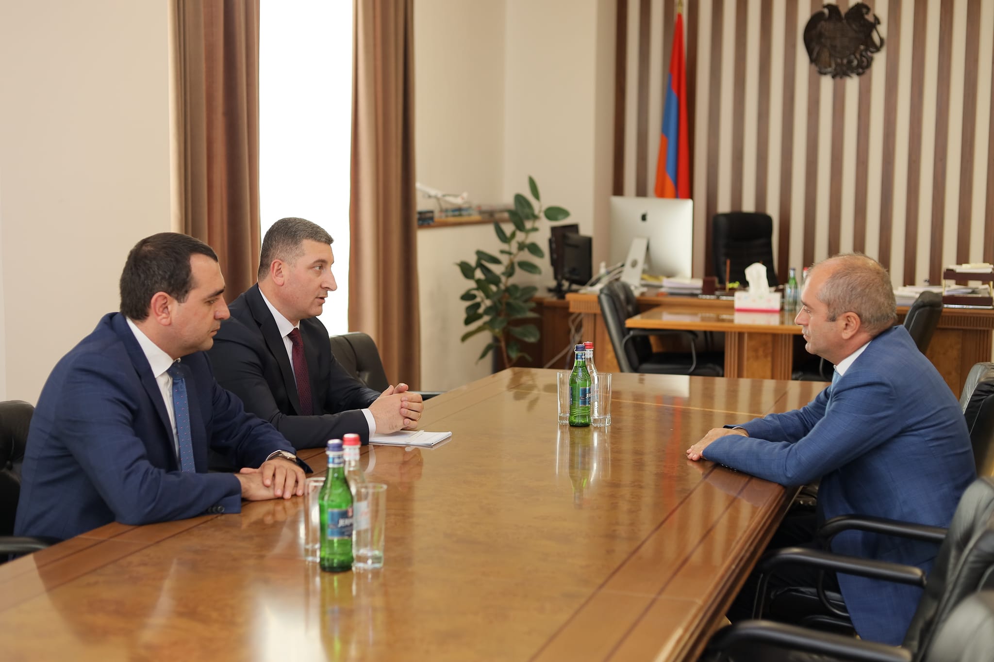 «Կապանի լեռնահարստացման կոմբինատի» նորանշանակ տնօրենի հետ քննարկվել են խնդիրների լուծման ուղղություններն ու ռազմավարությունը
