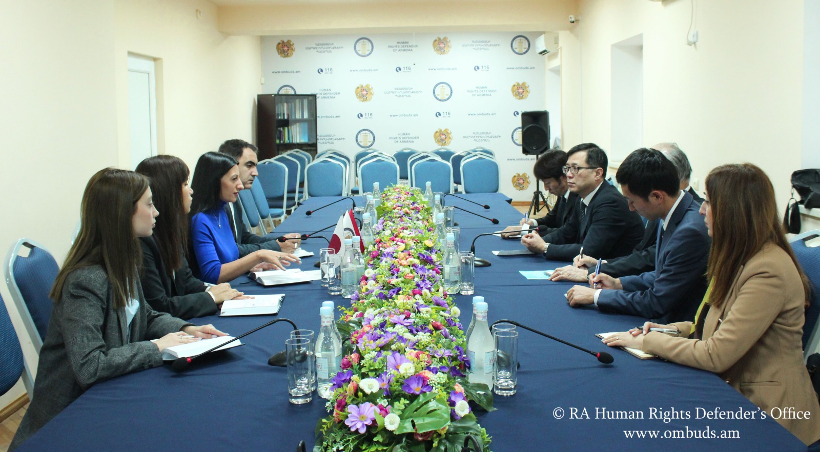 Անահիտ Մանասյանը Ճապոնիայի դեսպանի հետ զրույցում անդրադարձել է ադրբեջանական ագրեսիայի հետևանքով առաջացած հումանիտար խնդիրներին