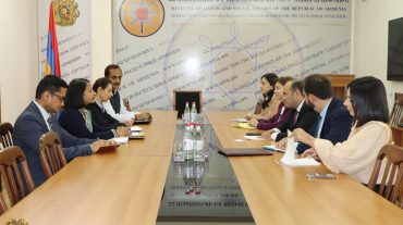 Նարեկ Մկրտչյանն ընդունել է Հնդկաստանի դեսպանին
