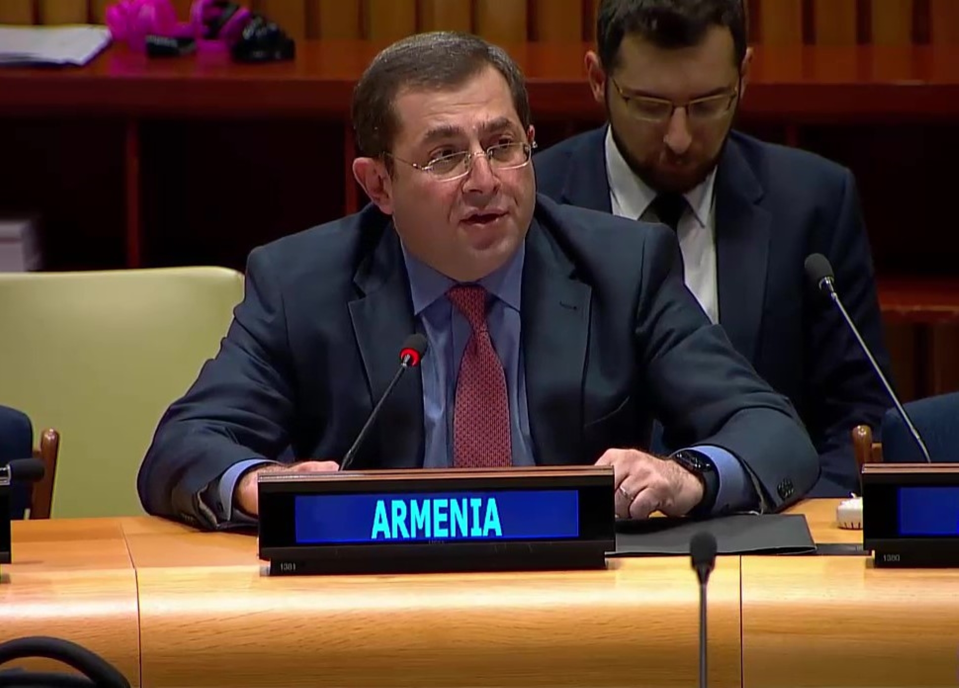 Ագրեսիան, որը ԼՂ-ի բնակչությանը մղեց հարկադիր տեղահանման, էթնիկ զտումների բացահայտ դեպք է, որն իրականացվել է ՄԱԿ-ի վերահսկողության ներքո. Մհեր Մարգարյանի հայտարարությունը ՄԱԿ-ում