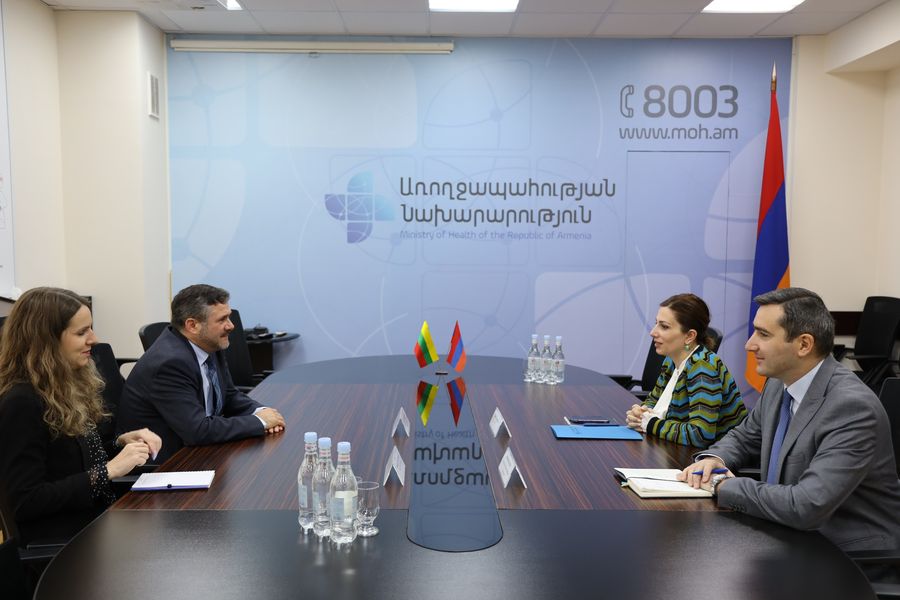Անահիտ Ավանեսյանն ընդունել է դեսպան Անդրիուս Պուլոկասին