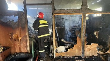 Հրդեհ՝ Գյումրի քաղաքում