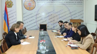 Նարեկ Մկրտչյանն ընդունել է Բելգիայի դեսպանին