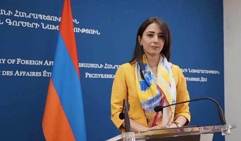Սլովենիային տրամադրած աջակցությունը խորհրդանշում է երկու երկրների միջև զարգացող փոխգործակցությունը. ՀՀ ԱԳՆ խոսնակ