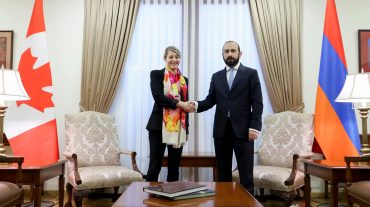 Տեղի է ունենում Հայաստանի և Կանադաի արտաքին գործերի նախարարների առանձնազրույցը