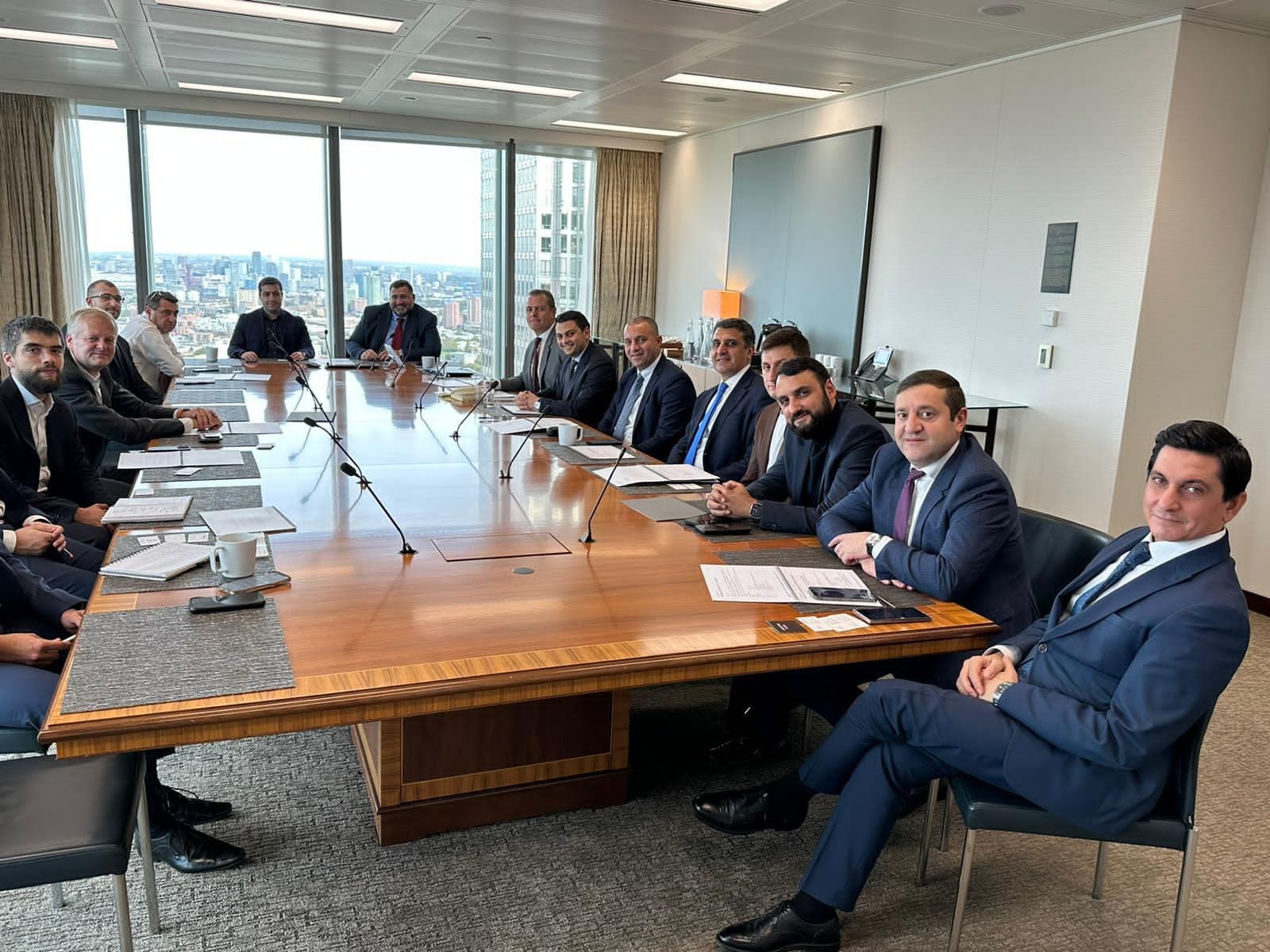 Վահան Քերոբյանը Լոնդոնում հանդիպել է JP Morgan խոշորագույն բանկային և ներդրումային կորպորացիայի ներկայացուցիչների հետ