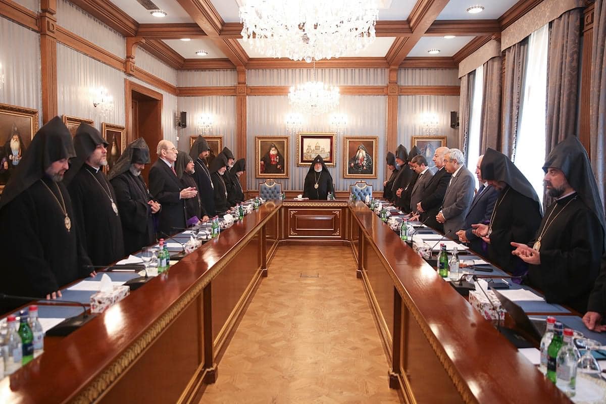 Մայր Աթոռ Սուրբ Էջմիածնում սկսվել է Գերագույն հոգևոր խորհրդի ժողովը