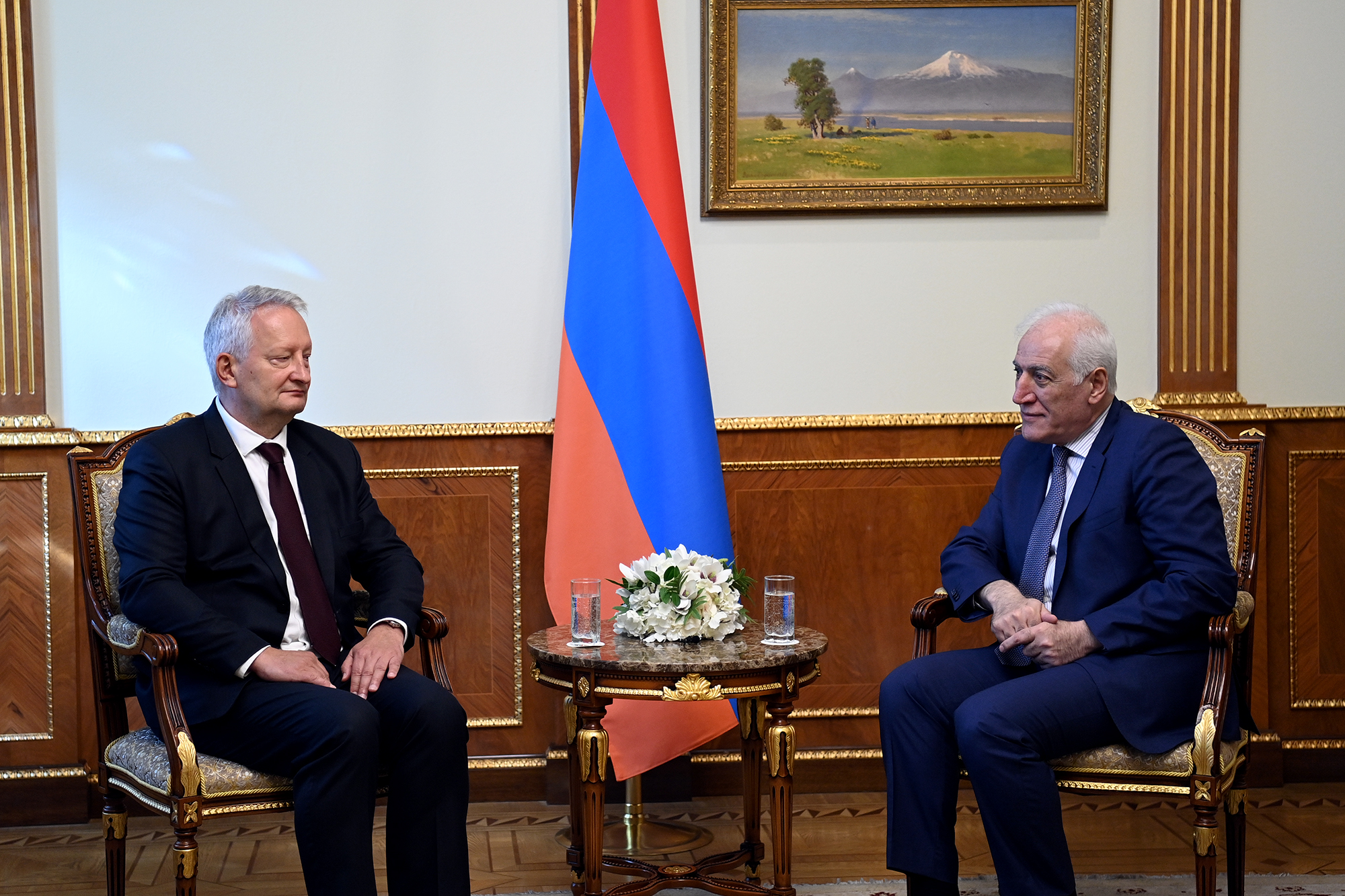 Նախագահ Վահագն Խաչատուրյանն ընդունել է Գերմանիայի արտակարգ և լիազոր դեսպանին