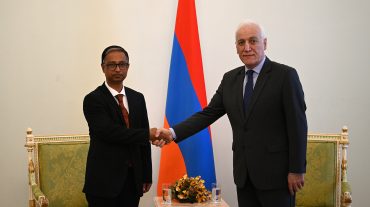 Նախագահ Վահագն Խաչատուրյանին իր հավատարմագրերն է հանձնել Հայաստանում Բանգլադեշի նորանշանակ դեսպանը