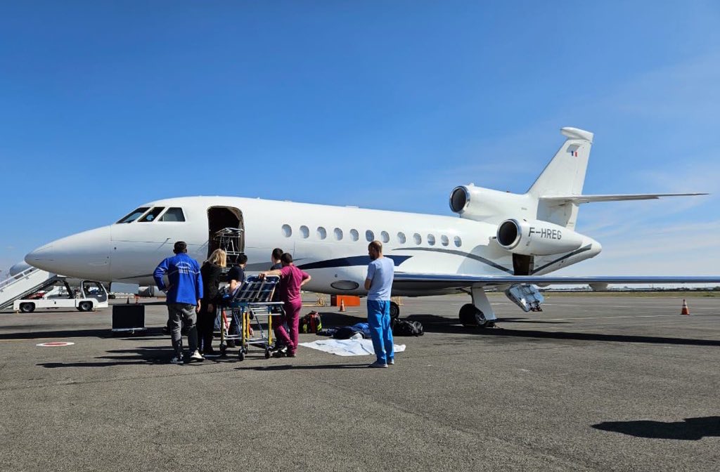 Արցախում ծանր վիրավորում ստացած չորս հիվանդ տարհանվել է ֆրանսիական հիվանդանոցներ