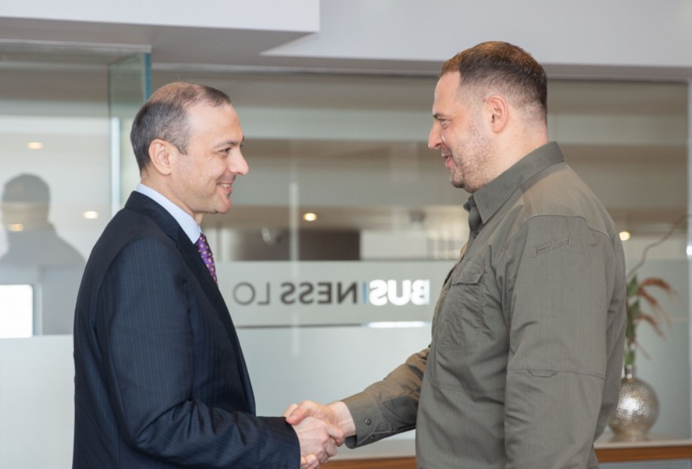 ՀՀ ԱԽ քարտուղարն ու Ուկրաինայի նախագահի աշխատակազմի ղեկավարը քննարկել են երկու երկրների համագործակցության հեռանկարները