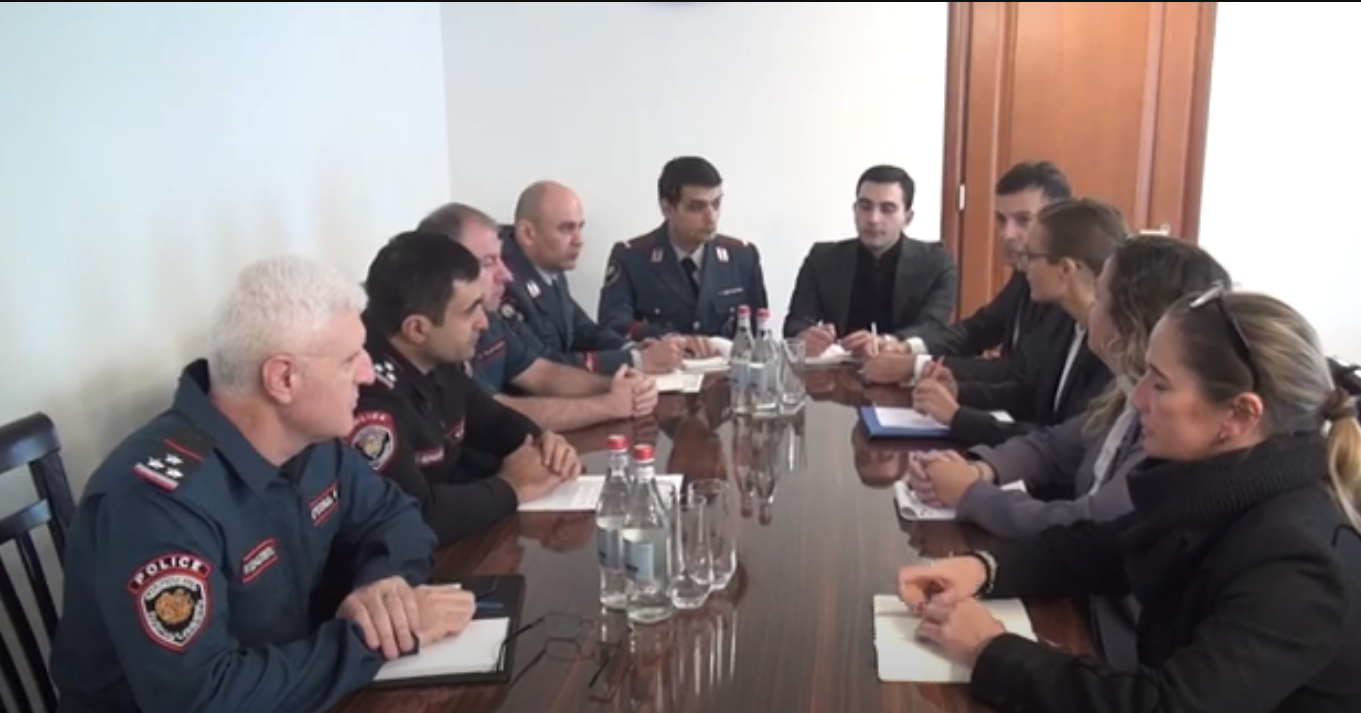 ՆԳՆ ոստիկանության պետի տեղակալը ընդունել է գերմանական պատվիրակությանը