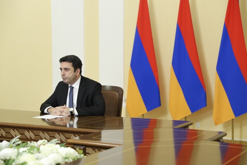 Կարևոր ենք համարում կիսել ժողովրդավարության, խաղաղության և անվտանգության կառուցման գործում կանանց դերի մասին մեր ուղերձները․ Ալեն Սիմոնյան