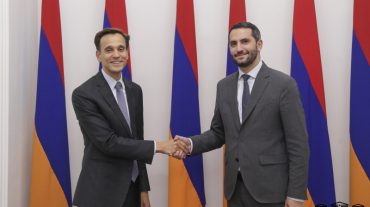 Ռուբեն Ռուբինյանն ընդունել է Հարավային Եվրոպայի և Կովկասի հարցերով ԱՄՆ փոխպետքարտուղարի տեղակալին