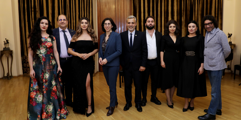 Ֆրանսիայի մշակույթի նախարարի գլխավորած պատվիրակությունն այցելել է Ա. Սպենդիարյանի անվան օպերայի և բալետի ազգային ակադեմիական թատրոն