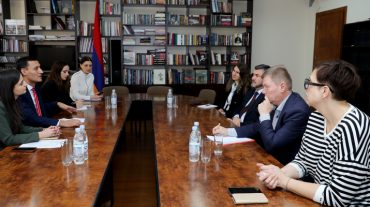 Արթուր Մարտիրոսյանն ընդունել է Հայաստանում Լիտվայի դեսպանին