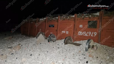 Քարակերտ-Դալարիկ հատվածում բեռնատար գնացքի անկման պատճառով չեղարկվել է մերձքաղաքային և միջազգային ուղևորագնացքների երթևեկությունը