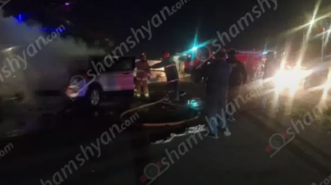 «Դալմա Գարդեն մոլ» առևտրի կենտրոնի տարածքում հրդեհ է բռնկվել Ford Explorer-ում