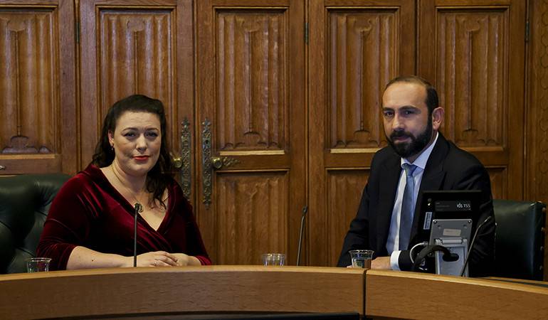 ՀՀ ԱԳ նախարարի հանդիպումը ՄԹ խորհրդարանի արտաքին հարաբերությունների հանձնաժողովի նախագահի հետ