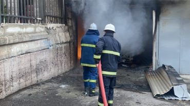 Հրդեհ՝ ավտոտնակում