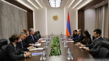 Արմեն Գրիգորյանն ընդունել է Քաղաքական և խաղաղաշինության հարցերով վարչությունում ՄԱԿ գլխավոր քարտուղարի փոխտեղակալի գլխավորած պատվիրակությանը