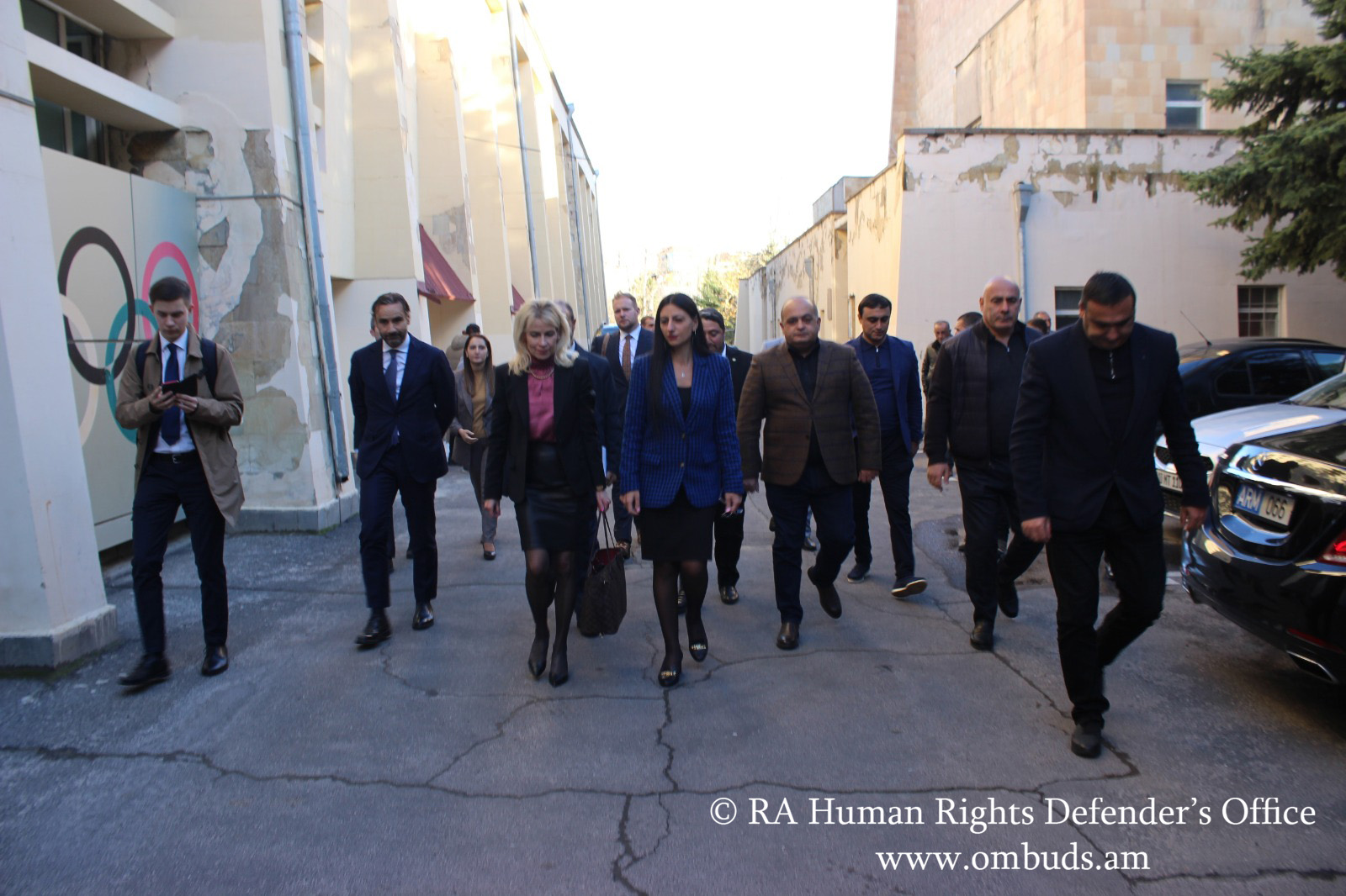 ՄԻՊ-ը, ԵԱՀԿ ԽՎ նախագահն ու գլխավոր քարտուղարն այցելել են Աբովյան քաղաքում բռնի տեղահանված անձանց ժամանակավոր կացարան