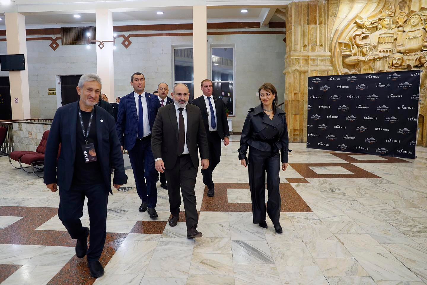Վարչապետ Նիկոլ Փաշինյանը տիկնոջ հետ ներկա է գտնվել Հայաստանում անցկացված «STARMUS VI» փառատոնին նվիրված ֆիլմի պրեմիերային