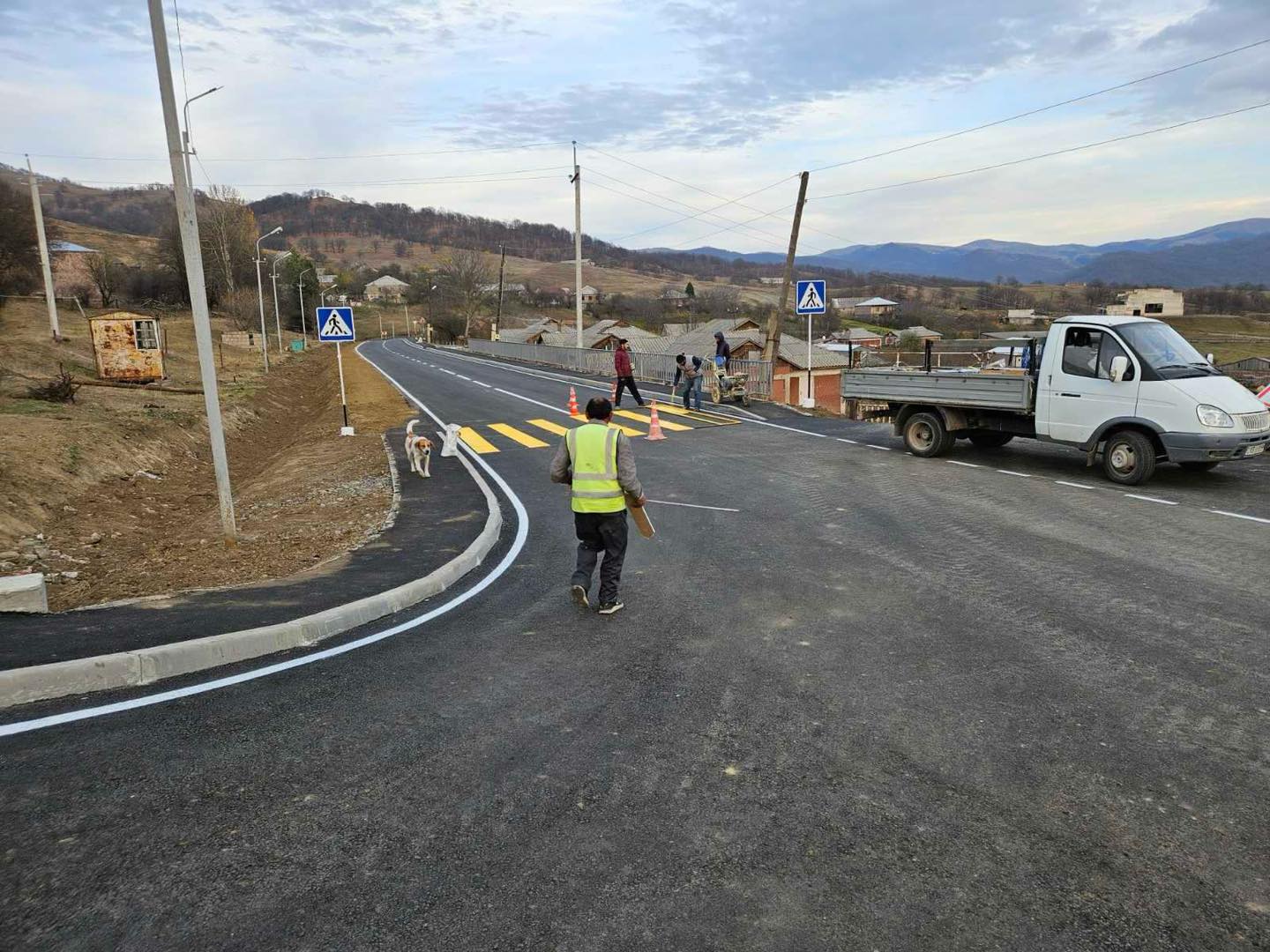 Ավարտական փուլում է Լոռու մարզի Լորուտ գյուղ տանող ճանապարհի հիմնանորոգումը