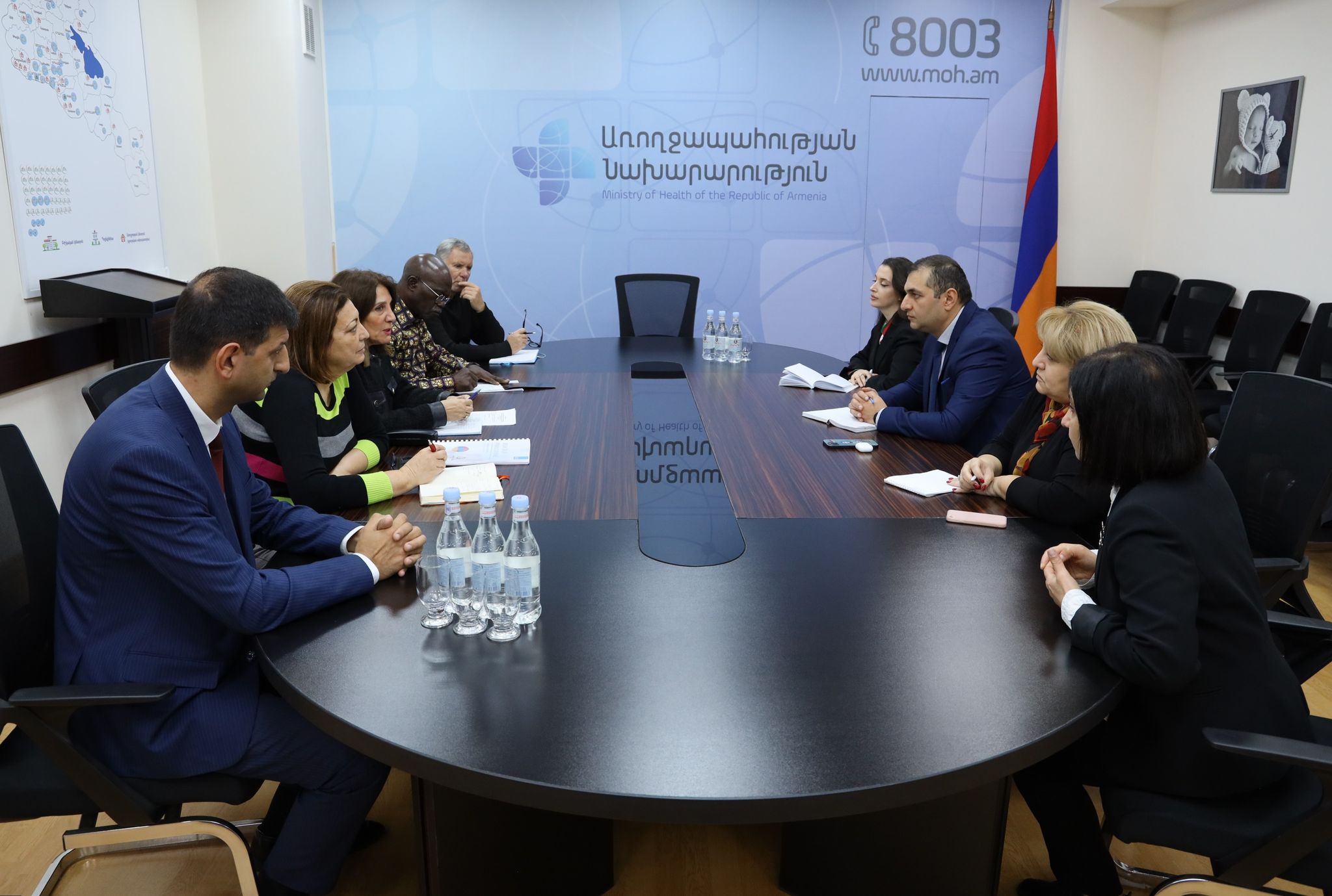 Առողջապահության նախարարի տեղակալն ընդունել է Ֆրանկոֆոնիայի խաղերի միջազգային կոմիտեի պատվիրակությանը