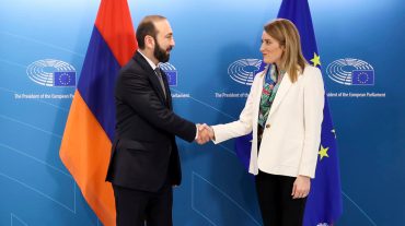 ՀՀ ԱԳ նախարարը հանդիպել է Եվրոպական խորհրդարանի նախագահի հետ
