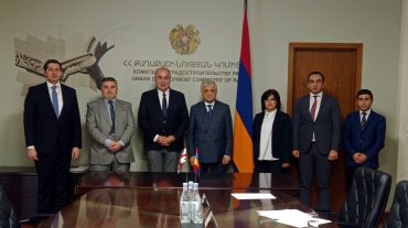 Քաղաքաշինության կոմիտեի նախագահը ՀՀ-ում Վրաստանի դեսպանի հետ քննարկել է երկու երկրների միջև քաղաքաշինության բնագավառում համագործակցության զարգացման վերաբերյալ հարցեր