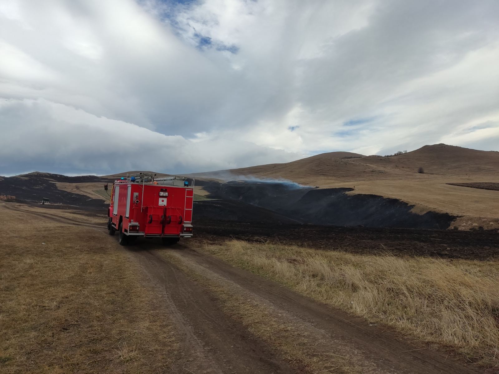 Այրվել է մոտ 12 հա խոտածածկույթ