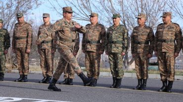 ՊՆ-ում անցկացվել է ԶՈՒ բարձրագույն և ավագ սպայական կազմերի ատեստավորման գործընթացի շարային պատրաստության առարկայի քննությունը