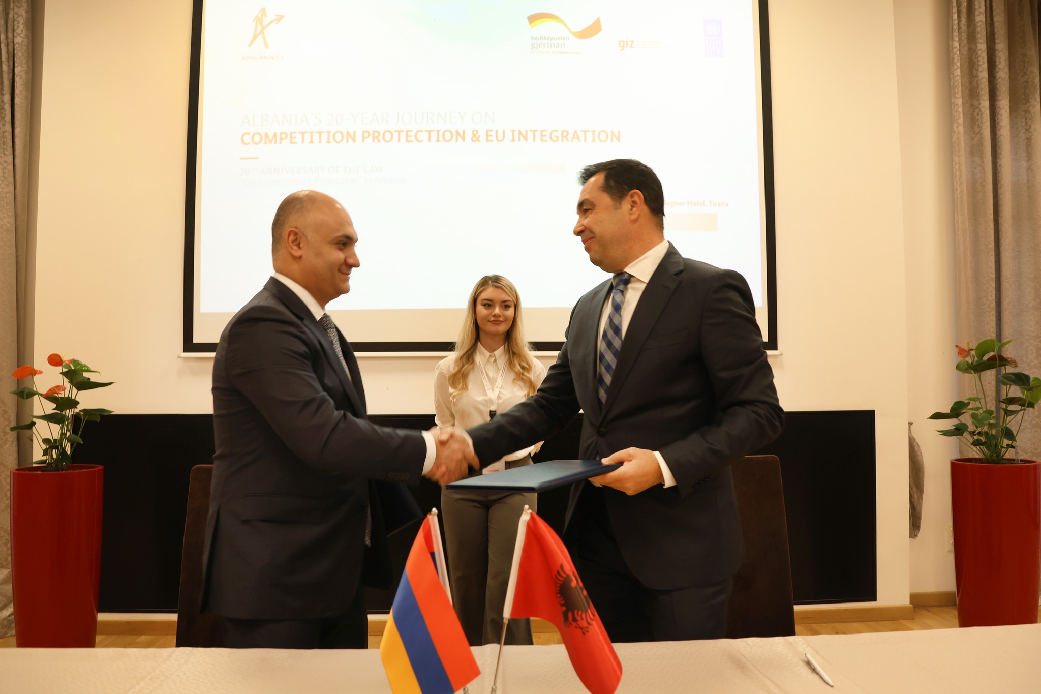 ՄՊՀ-ն ընդլայնում է միջազգային համագործակցության շրջանակը. հուշագիր է ստորագրվել Ալբանիայի մրցակցային մարմնի հետ