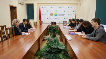 Շրջակա միջավայրի նախարարի տեղակալն ընդունել է Զարգացման ֆրանսիական գործակալության ներկայացուցիչներին
