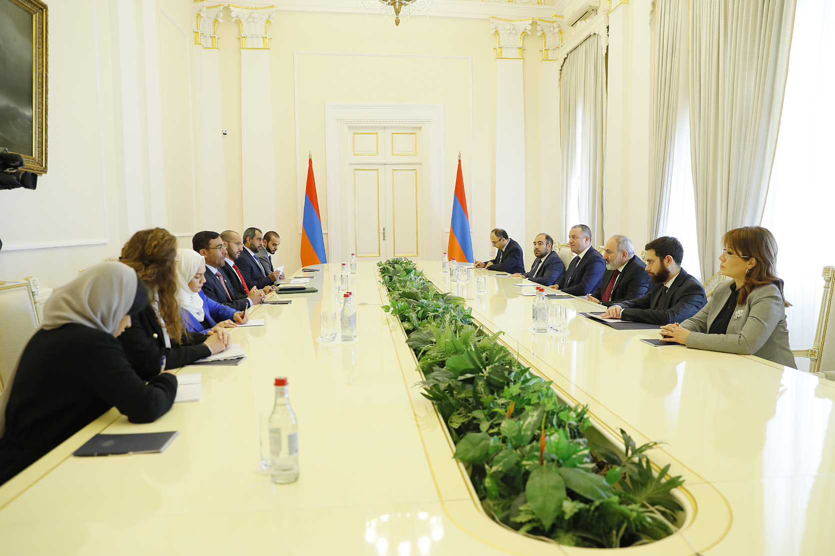 Քննարկվել են Հայաստան-ԱՄԷ տնտեսական համագործակցության հետագա զարգացմանը վերաբերող հարցեր